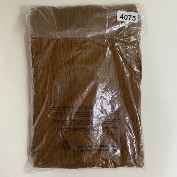 NEW Madewell Ribbed Polo Knit Mini Dress, size L - Picture 10 of 11